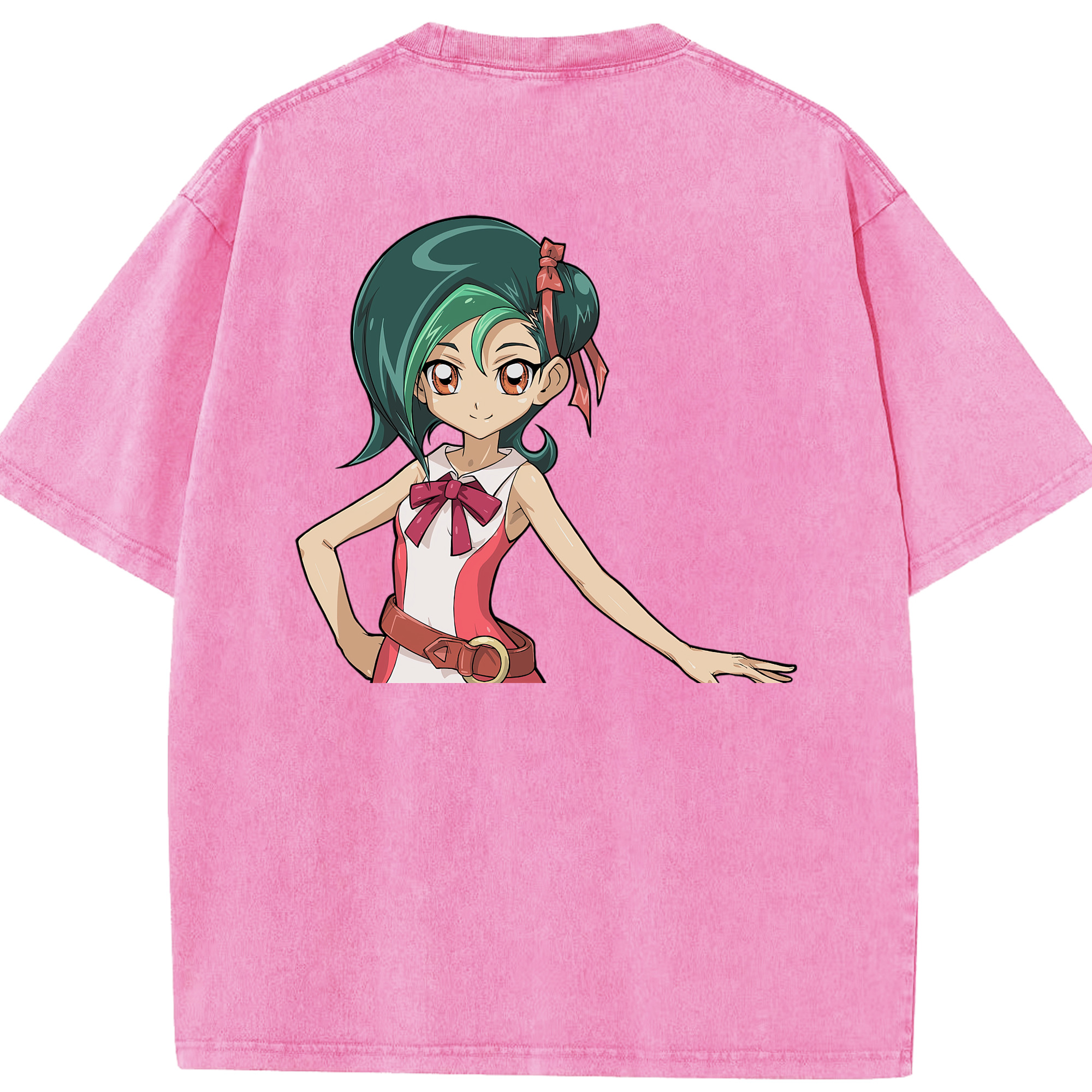 （画像用） 遊☆戯☆王 Yu-Gi-Oh! 綿100% ヴィンテージ風 半袖Tシャツ（背面プリント）